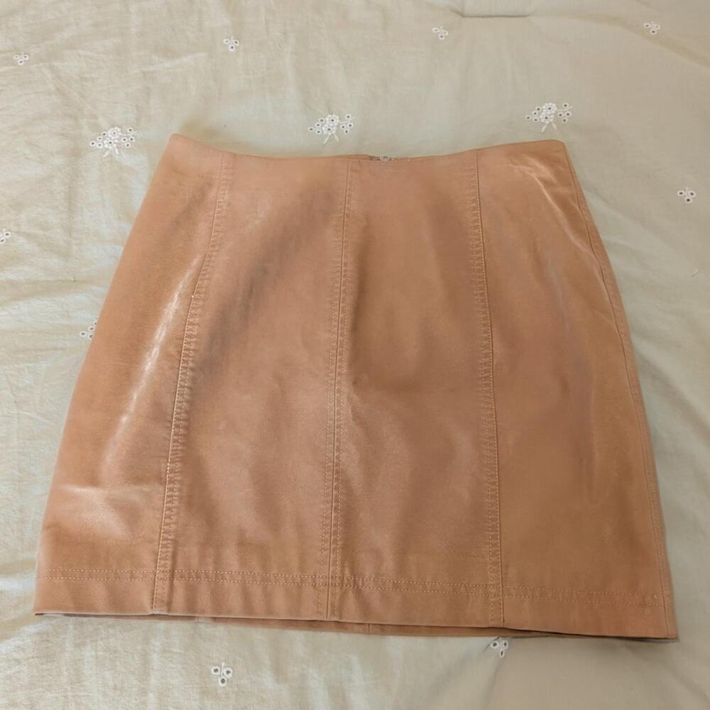 Free people tan suede